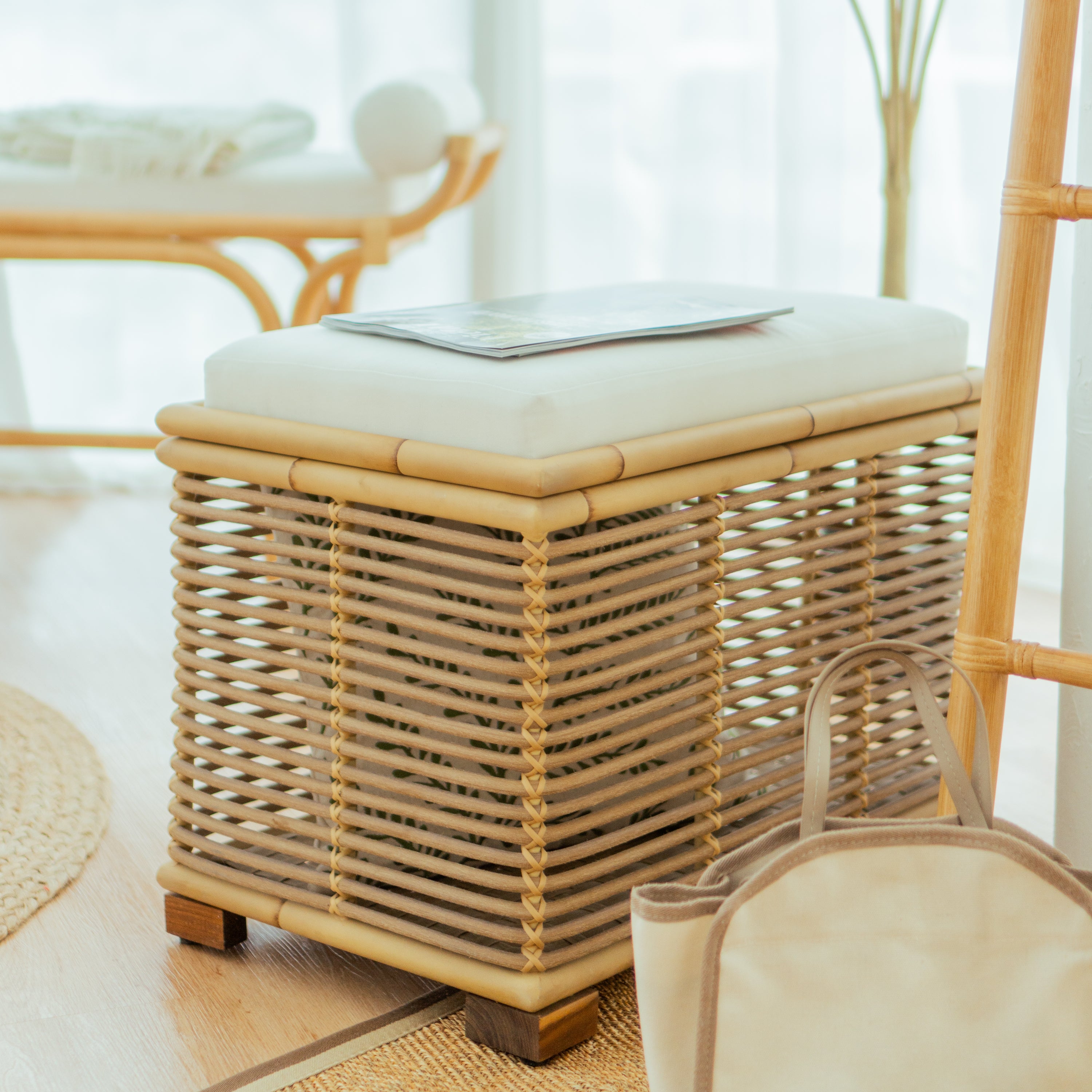Storage Poufs & Benches
