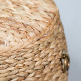 ASA Hyacinth Weave Drum Stool, Small