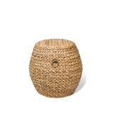 ASA Hyacinth Weave Drum Stool, Small