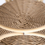 SANTAI Alu-Cane Occasional Round Table