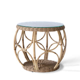 SANTAI Alu-Cane Occasional Round Table