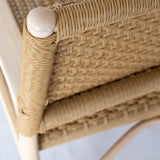 VIC Cane Sofa - White Wash