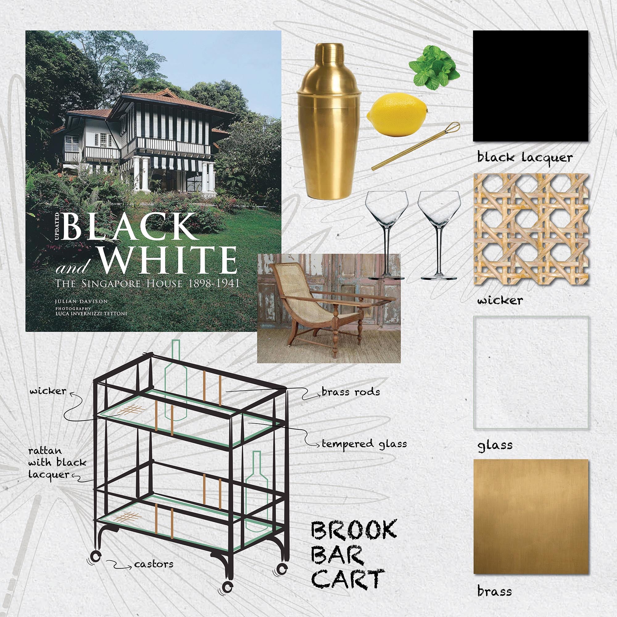 From Timeless Heritage to Modern Elegance: The Design Story Behind the BROOK Bar Cart