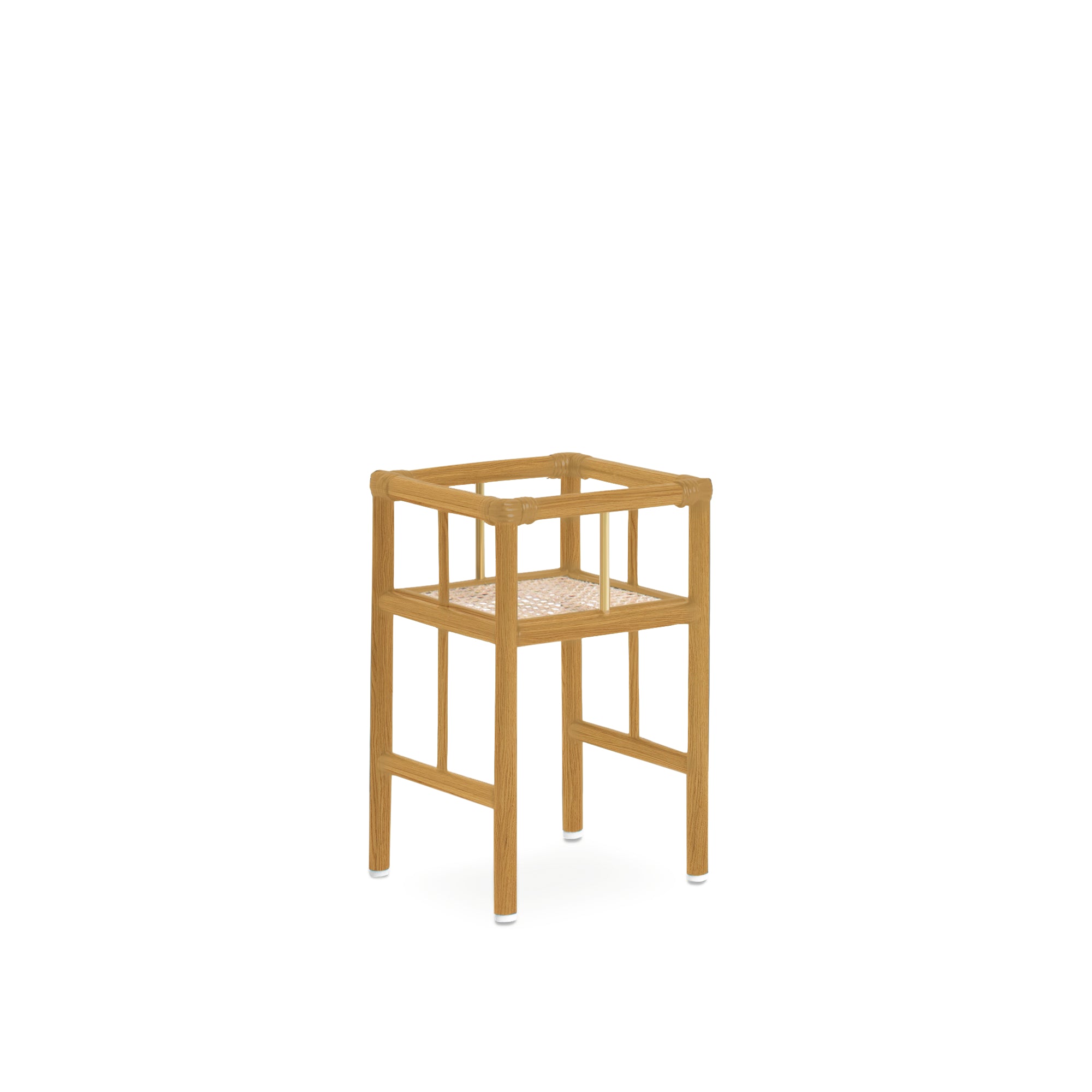 Modern natural rattan planter featuring a sturdy frame and natural texture, perfect for housing your favorite plants. Designed with simplicity in mind, it adds a touch of warmth and elegance to any space. Created with eco-friendly materials, this piece blends sustainability with style. Designed in Singapore.
