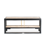 Black rattan shoe bench with an open-concept, double-layer design, offering ample storage for shoes and more. Designed in Singapore, it seamlessly blends natural elegance with functionality, perfect for modern entryways.