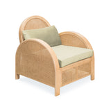 EVERETT Cane Chair - Olive