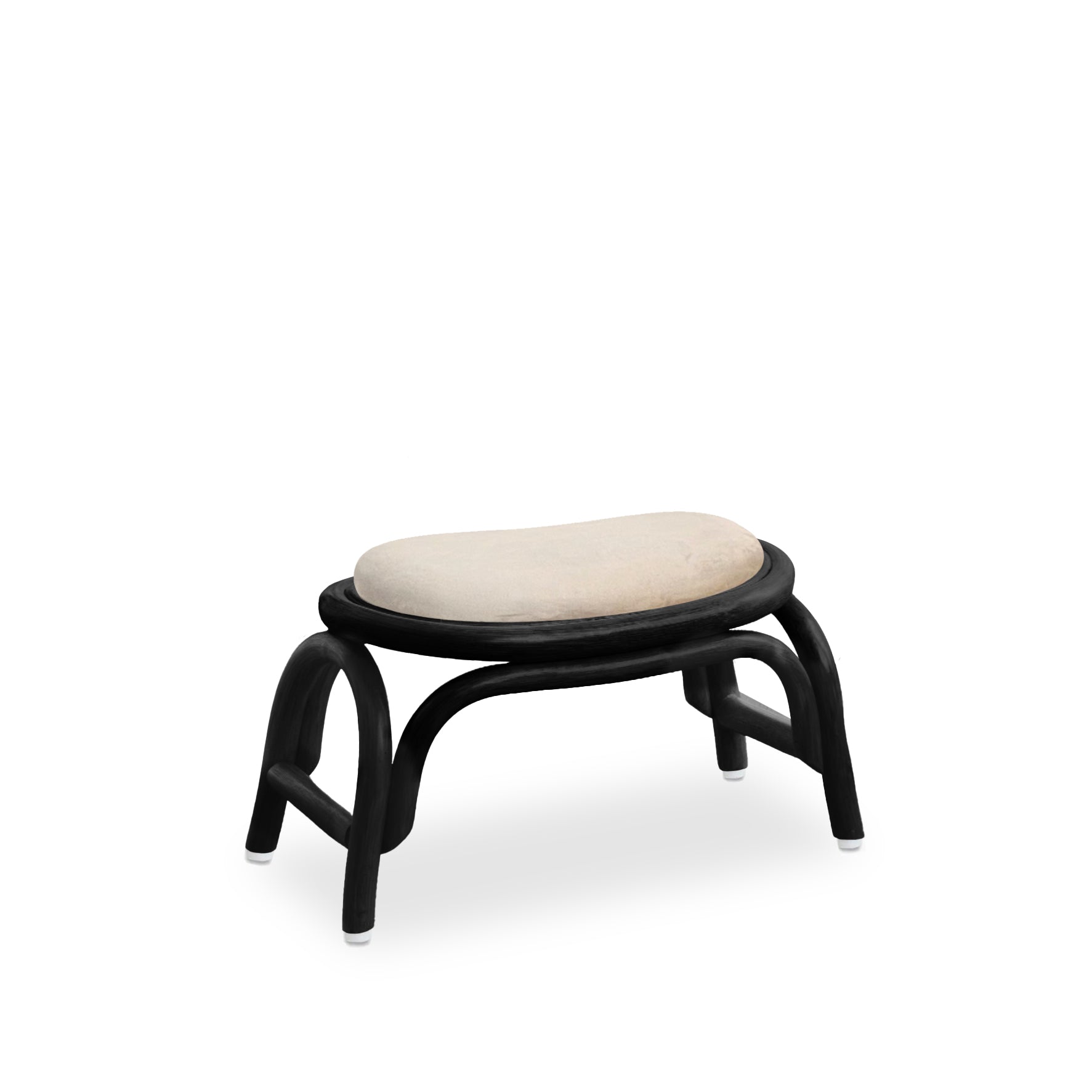 LINN Gardening Stool - Black