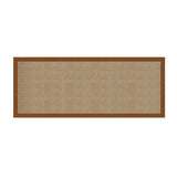 MYRA Sisal Carpet, Long Runner - Burnt Orange