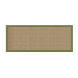 MYRA Sisal Carpet, Long Runner - Fern Green
