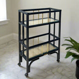 BROOK Bar Cart, Mini - Black