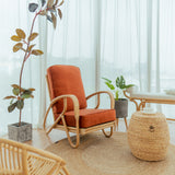 MAVERICK Cane Chair, Natural - Sienna