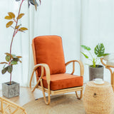 MAVERICK Cane Chair, Natural - Sienna