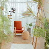 MAVERICK Cane Chair, Natural - Sienna