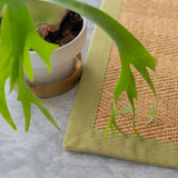 MYRA Sisal Carpet, Doormat - Fern Green