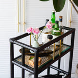 BROOK Bar Cart, Mini - Black