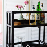 BROOK Bar Cart, Mini - Black