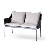 QUAYSIDE Dining Bench - Charcoal
