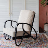 MAVERICK Cane Chair, Black - Dune