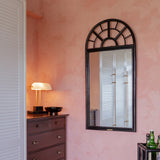 ALWI Window Wall Mirror - Black