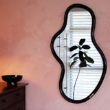 PUDDLE Wall Mirror - Black