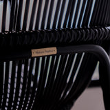 LEANNE Cane Chair - Black