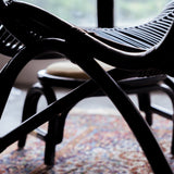 LEANNE Cane Chair - Black