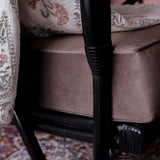 MAVERICK Cane Chair, Black - Truffle