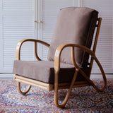 MAVERICK Cane Chair, Natural - Truffle