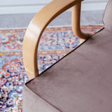 MAVERICK Cane Chair, Natural - Truffle