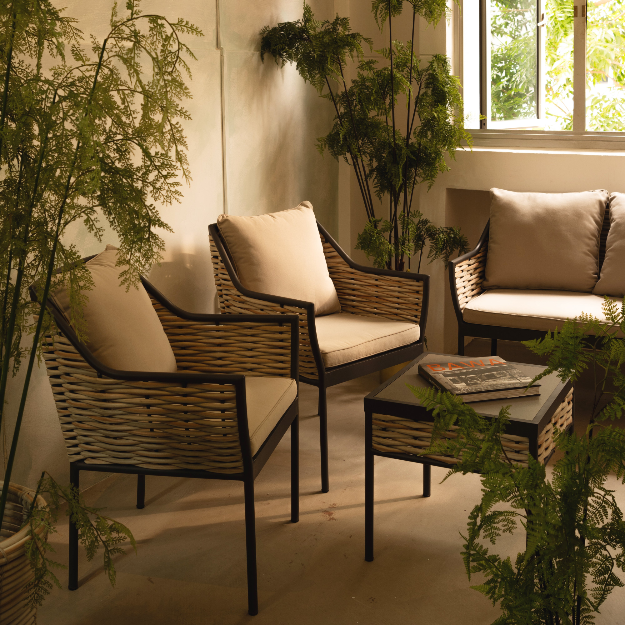 QUAYSIDE Dining Chair - Wheat