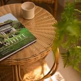 SANTAI Alu-Cane Occasional Round Table