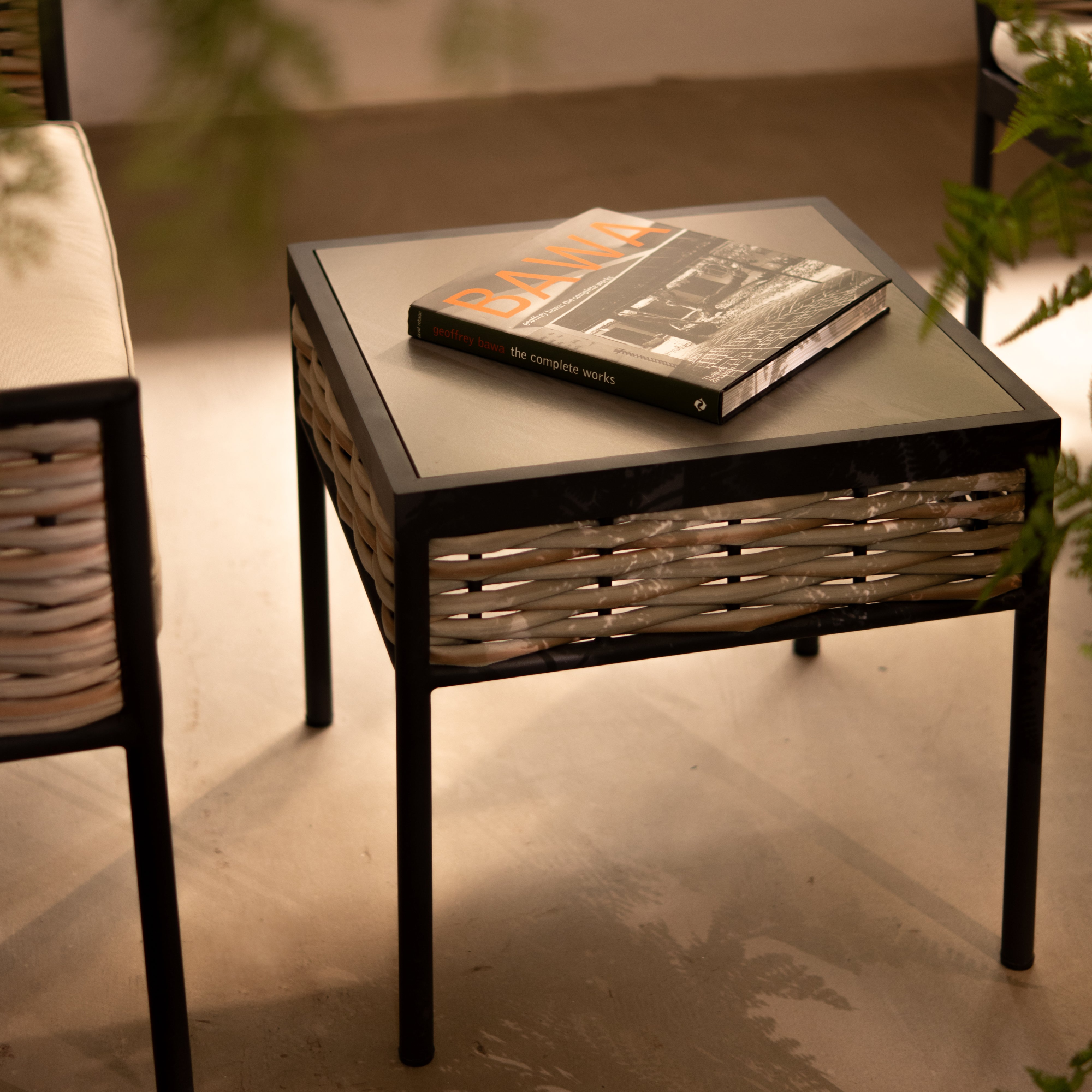 QUAYSIDE End Table - Wheat