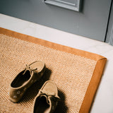 MYRA Sisal Carpet, Doormat - Burnt Orange