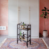 BROOK Bar Cart, Mini - Black