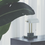 Nature Native x Jessica Wong Studio - THE BANKER Desk Lamp, Forest