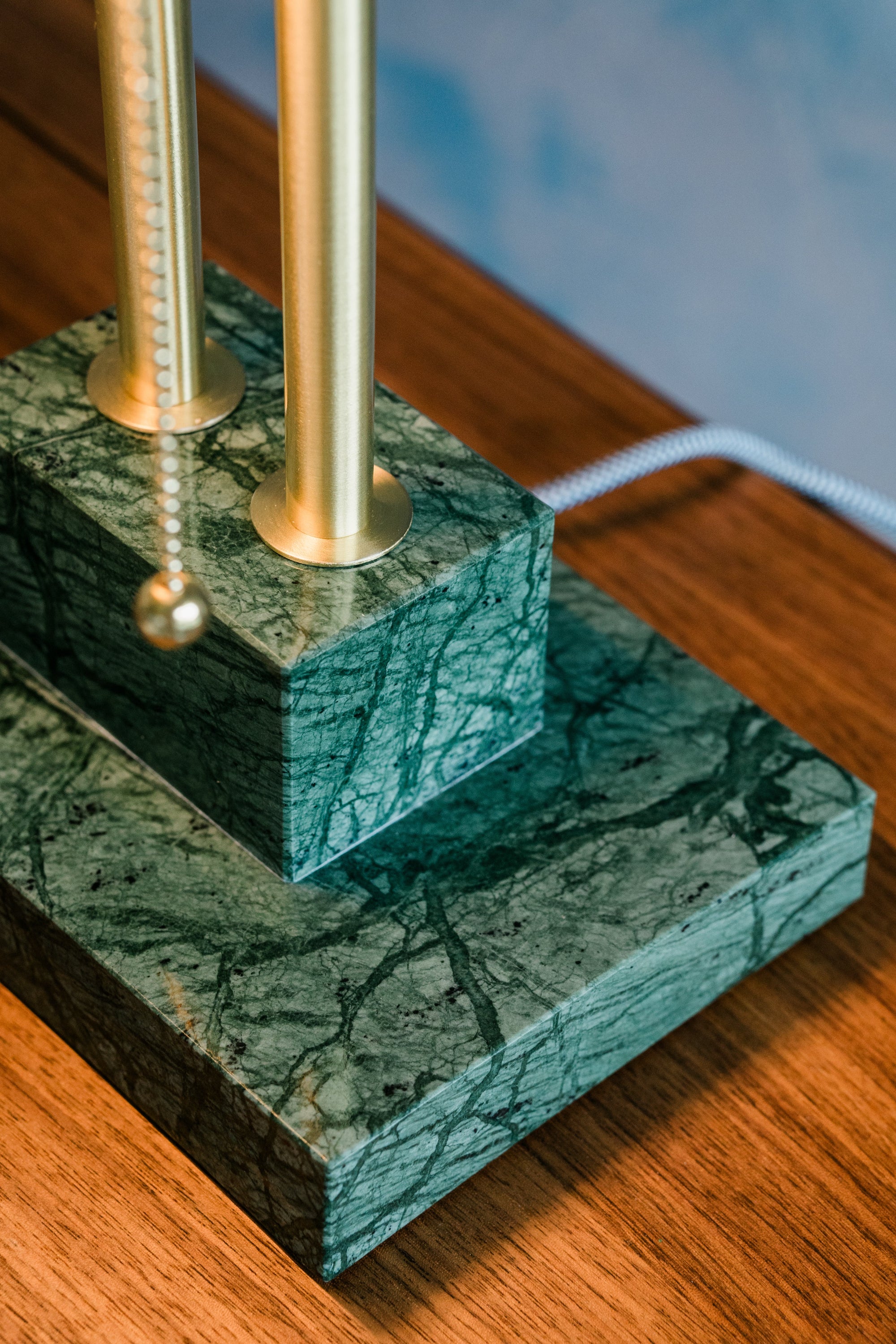 Nature Native x Jessica Wong Studio - THE BANKER Desk Lamp, Forest